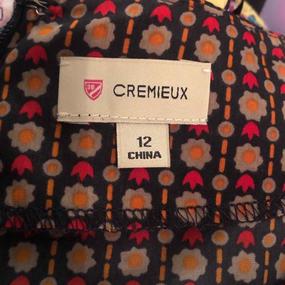 Cremieux Floral Print Flare Dress size 12 - Picture 7 of 8
